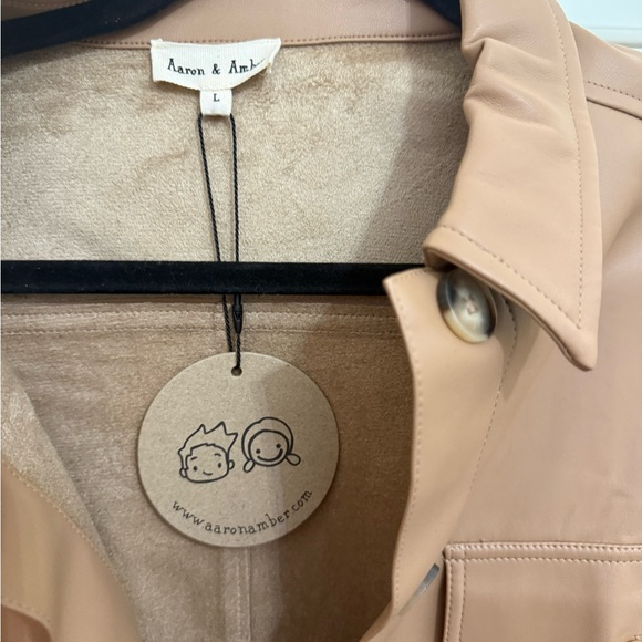 Leather Shacket - Picture 2 of 5